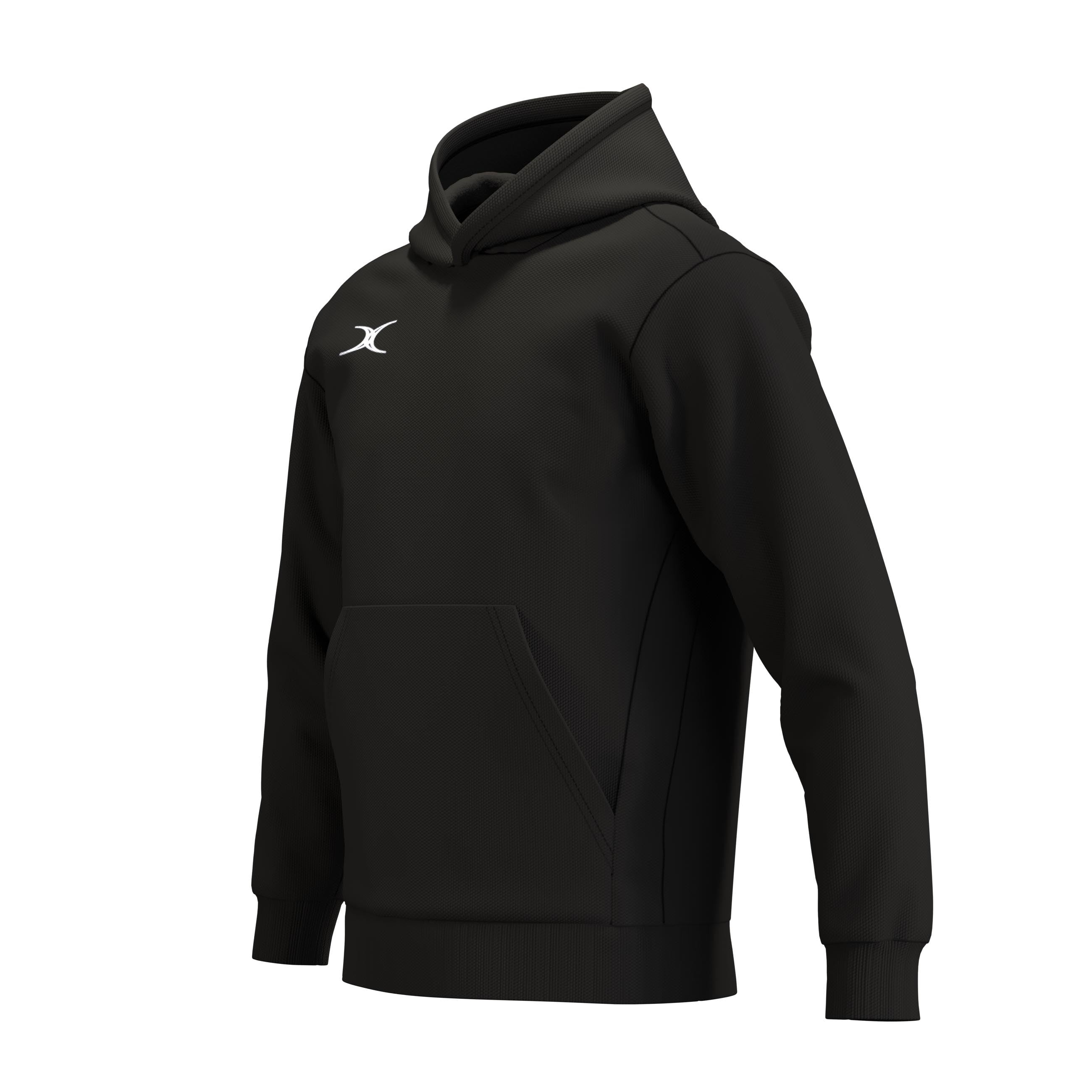 gilbert-rugby-atom-felpa-con-cappuccio-uomo-nero image 6
