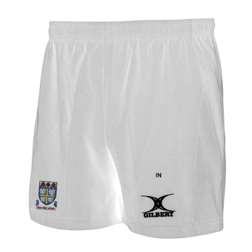 gilbert-rugby-university-college-senior-pantaloncini-virtuo-bianchi image 1