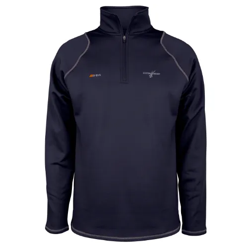 grays-quest-2-pile-1-4-zip-senior-scottish-hockey-blu-navy-scuro-adulto image 1