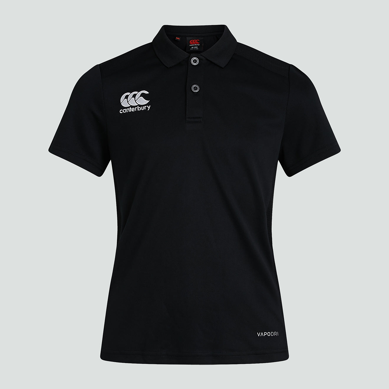 canterbury-club-dry-polo-junior-unisex-nero image 1