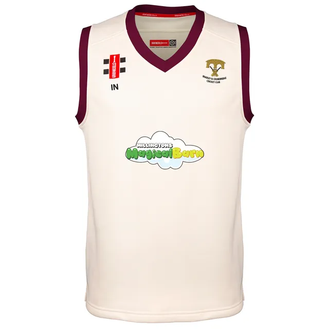 gray-nicolls-bradley-colnebridge-cc-junior-pro-performance-slipover-avorio-borde image 1