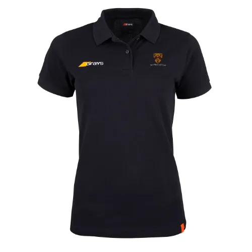 grays-cannock-hc-tangent-polo-donna-adulto-polo-cotone-bio-nero image 1