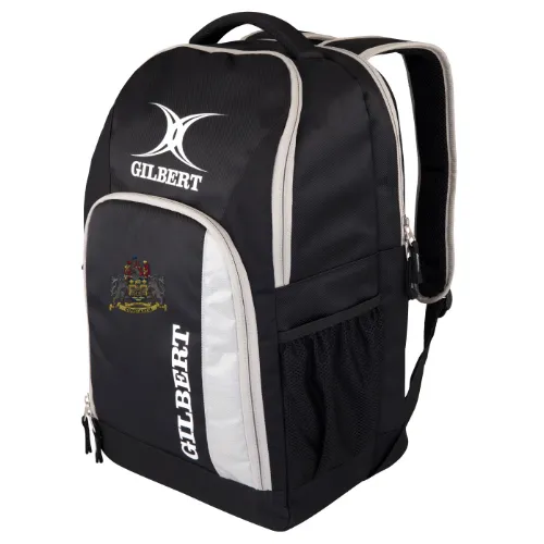 gilbert-rugby-newcastle-staffs-rufc-club-zaino-v3-nero-adulto image 1