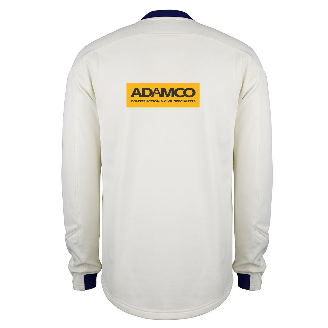 gray-nicolls-cleckheaton-cc-maglione-pro-performance-junior-avorio-navy image 2