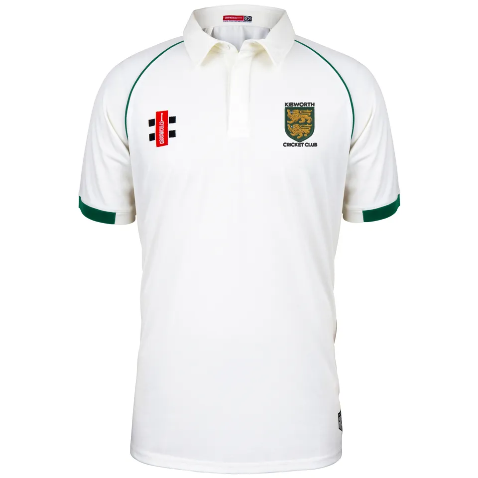 gray-nicolls-matrix-v2-maglia-cricket-manica-corta-senior-kibworth-cc-avorio-ver image 1