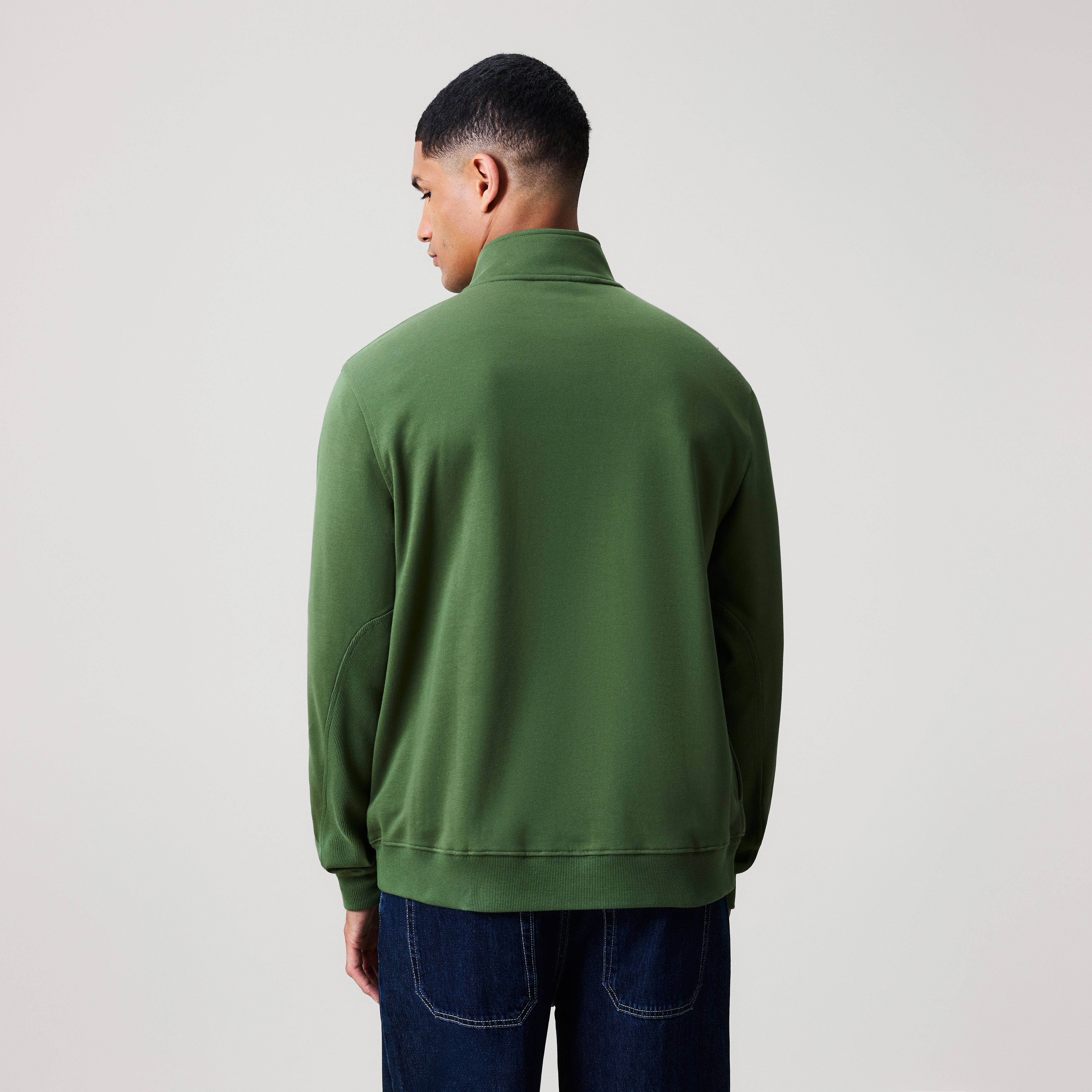 canterbury-everyday-1-4-zip-felpa-uomo-green image 5