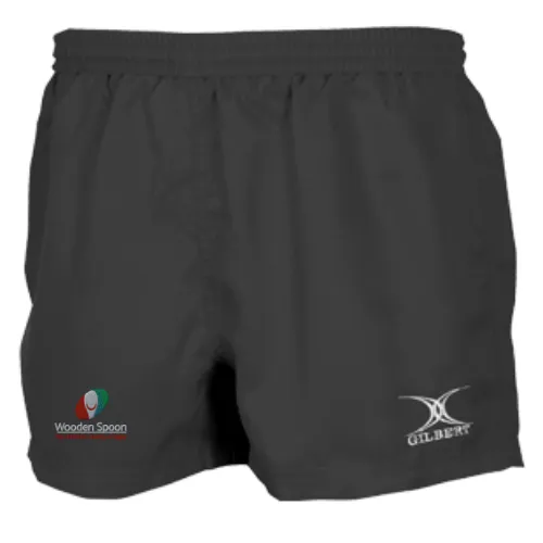 gilbert-rugby-wooden-spoon-saracen-v3-pantaloncini-match-senior-neri image 1