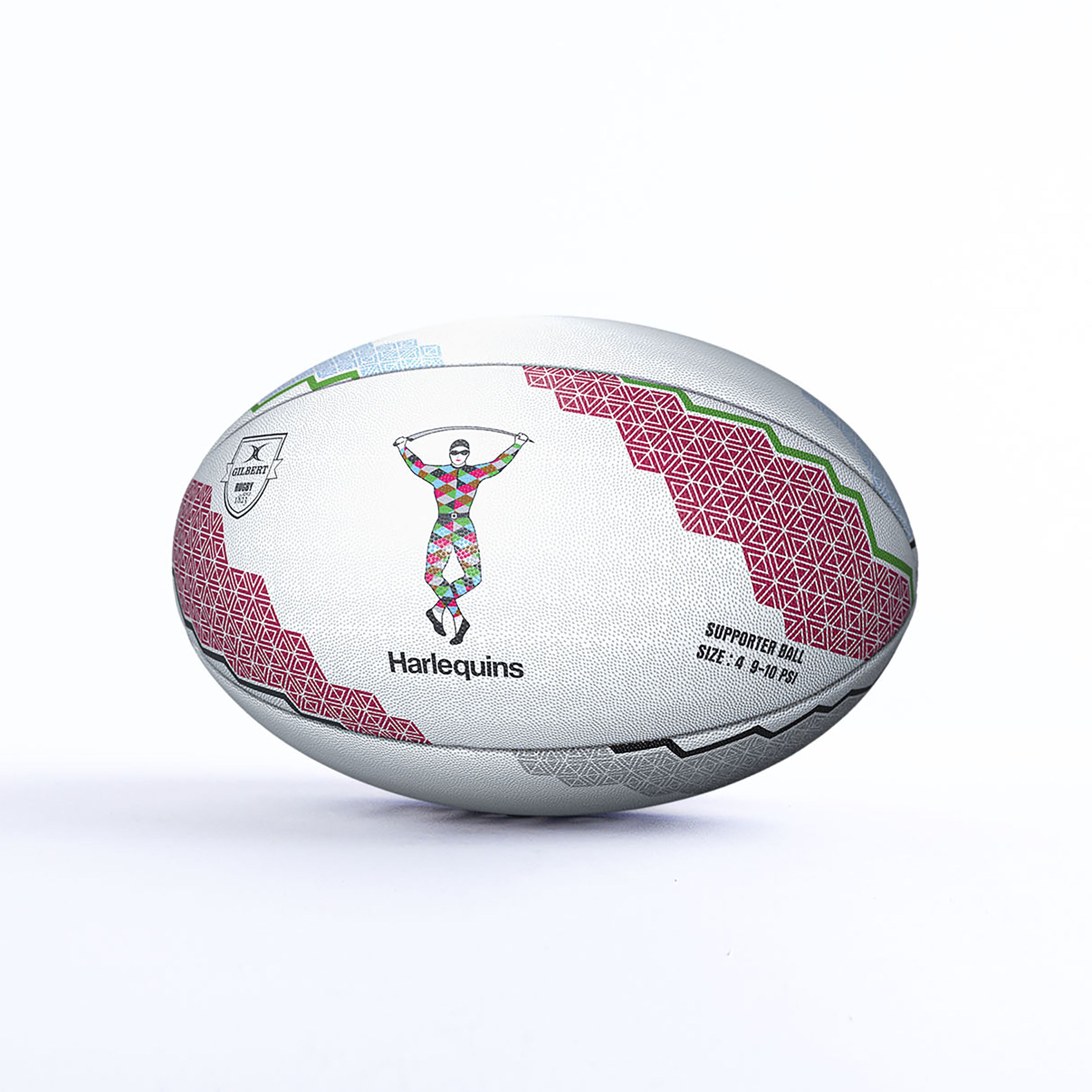 gilbert-rugby-harlequins-supporter-ball-pallone-da-rugby-da-tifoso image 4