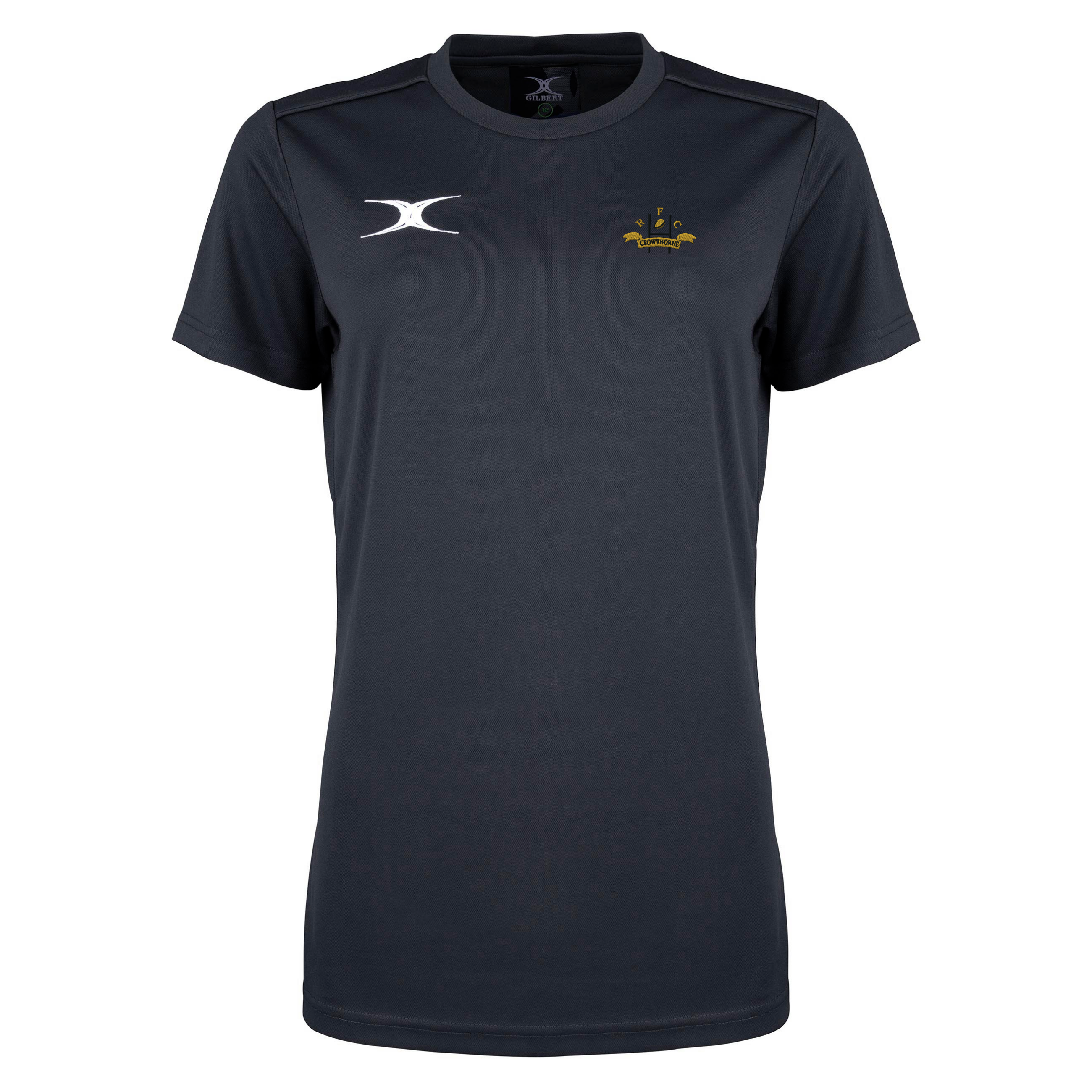 gilbert-rugby-crowthorne-rfc-junior-maglietta-photon-ii-nera-manica-corta image 1