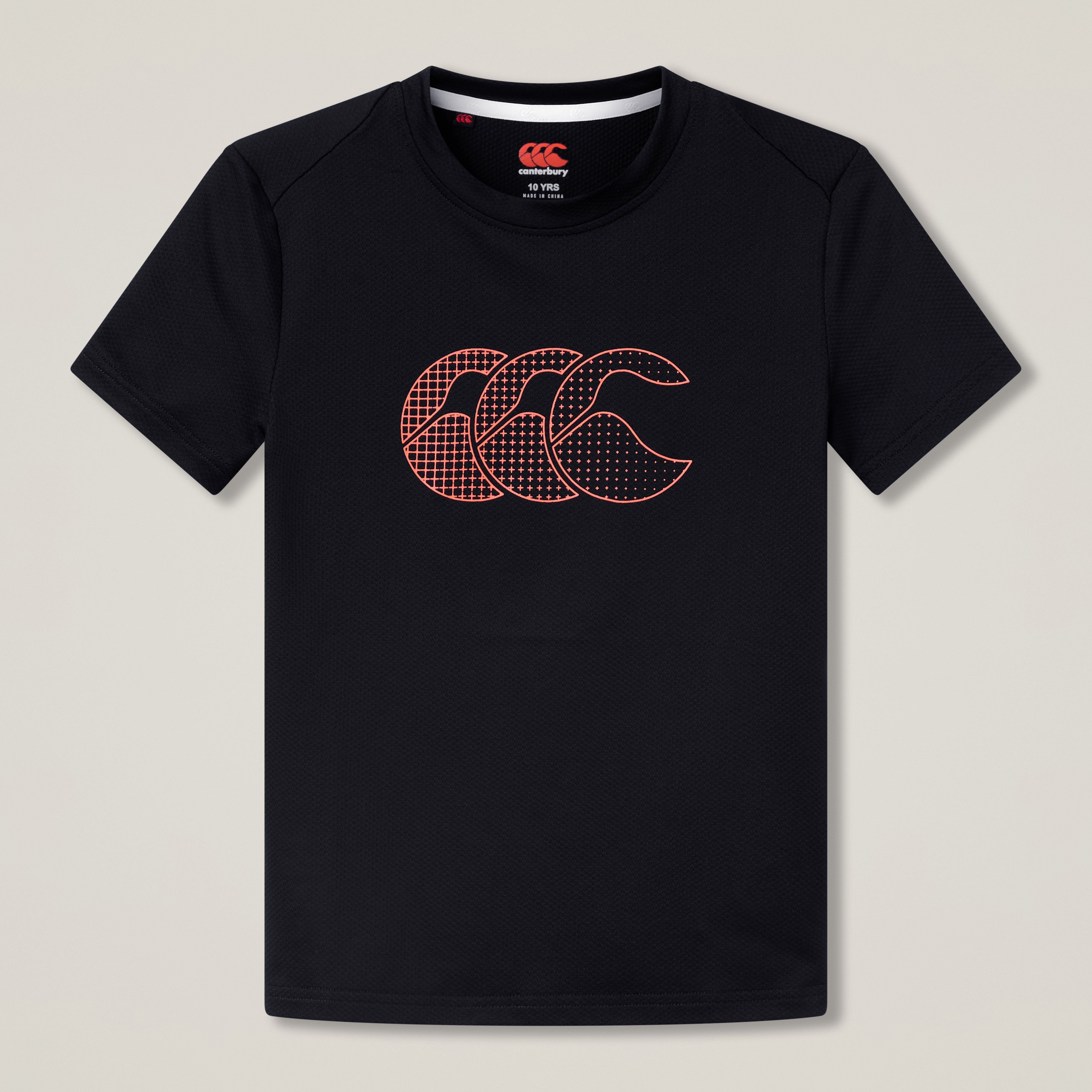 canterbury-tempo-tee-junior-unisex-nero image 1