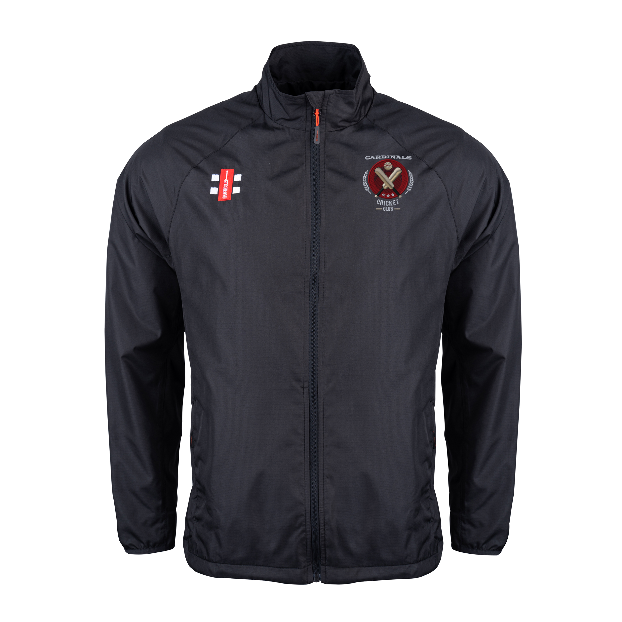 gray-nicolls-crs-cardinals-cc-junior-velocity-rain-jacket-black-giacca-antipiogg image 1