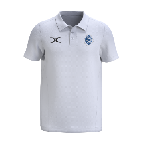 gilbert-rugby-newbury-rfc-senior-polo-atom-manica-corta-bianca image 1
