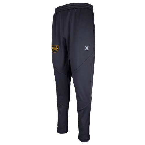 gilbert-rugby-esher-rfc-pro-pantaloni-tuta-warm-up-uomo-neri image 1