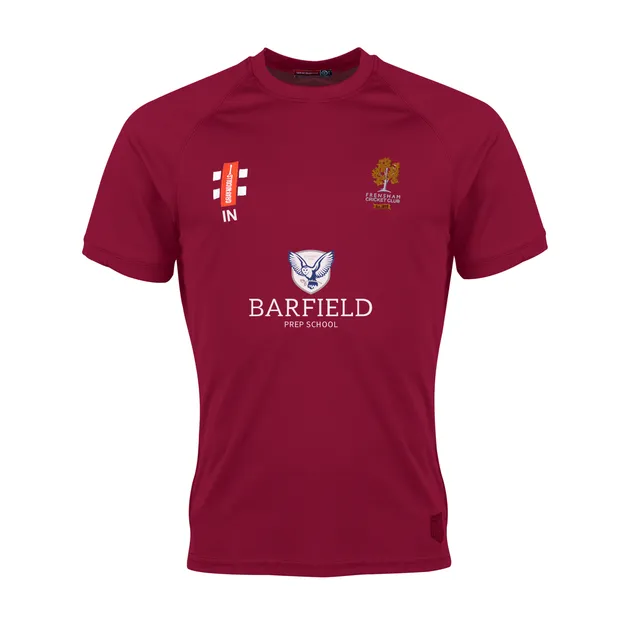gray-nicolls-matrix-v2-t-shirt-s-s-junior-frensham-cc-maroon image 1