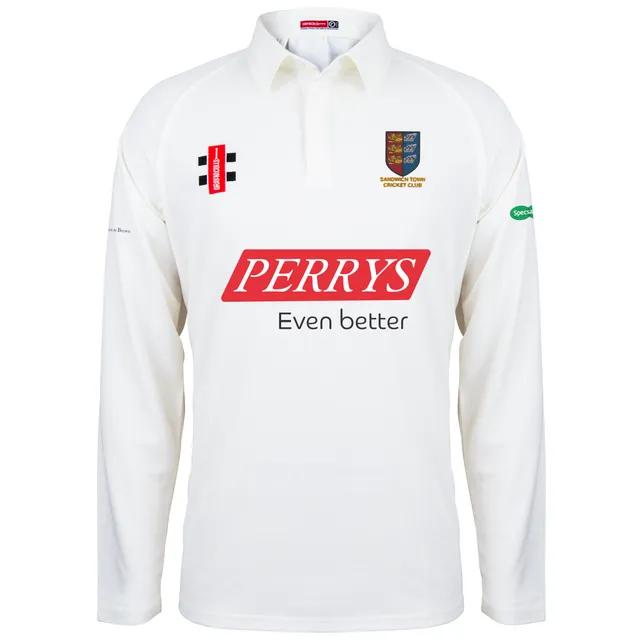 gray-nicolls-matrix-v2-maglia-cricket-manica-lunga-junior-sandwich-town-cc-avori image 1