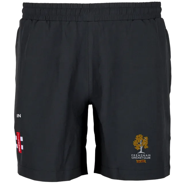 gray-nicolls-frensham-cc-senior-pantaloncini-velocity-neri image 1