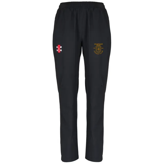 gray-nicolls-grampound-road-cc-donna-pantaloni-track-velocity-neri image 1