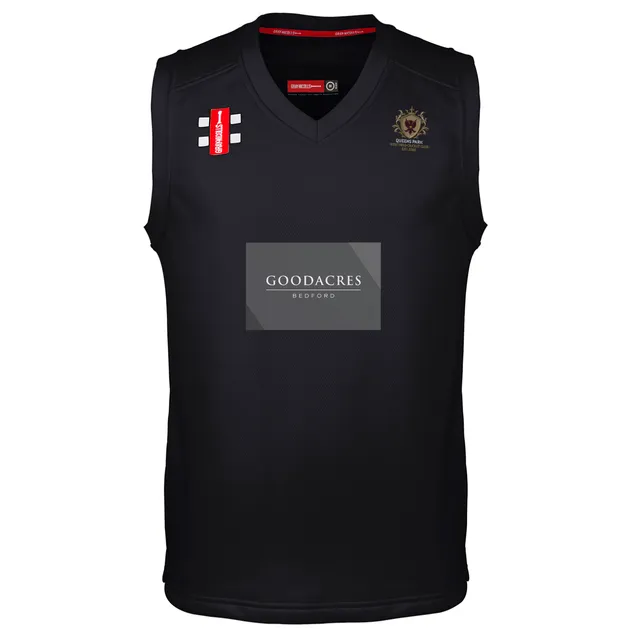 gray-nicolls-queens-park-westfield-pro-performance-slipover-match-junior-nero image 1