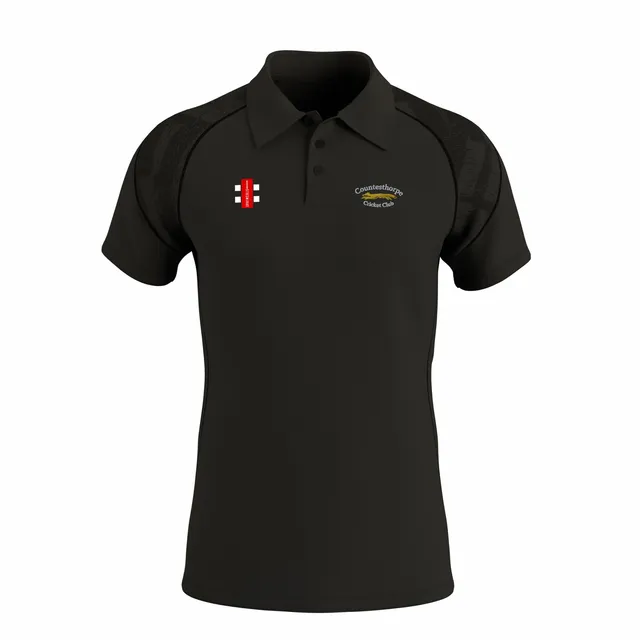 gray-nicolls-countesthorpe-cc-gts-polo-s-s-senior-black image 1