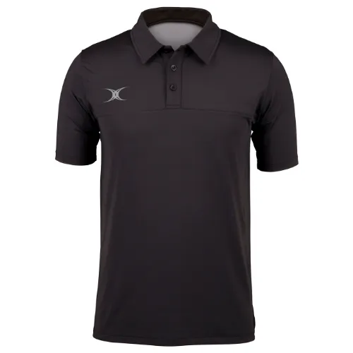 gilbert-rugby-ayrshire-bulls-rfc-polo-pro-uomo-nero image 1