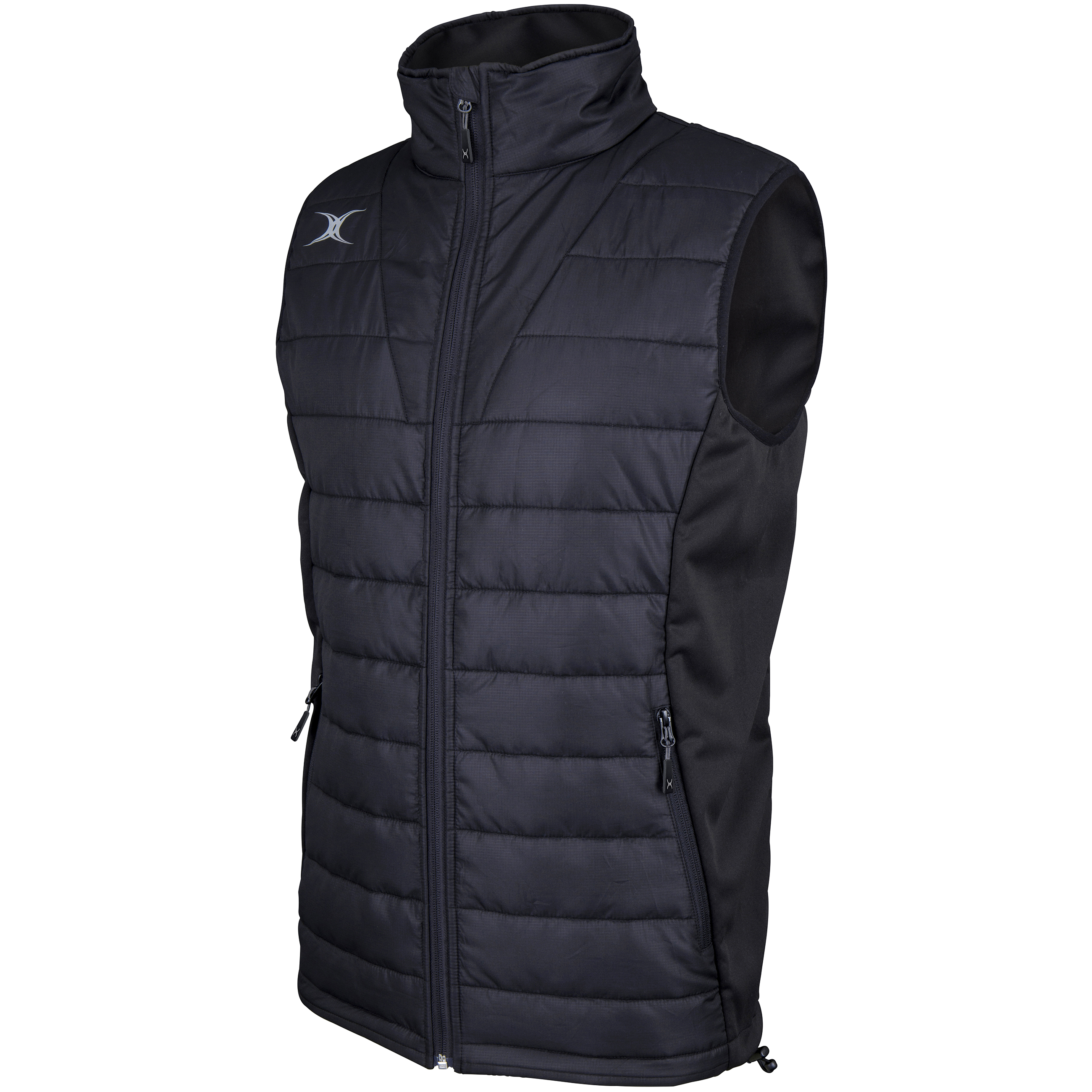 gilbert-rugby-pro-bodywarmer-gilet-uomo-nero image 5