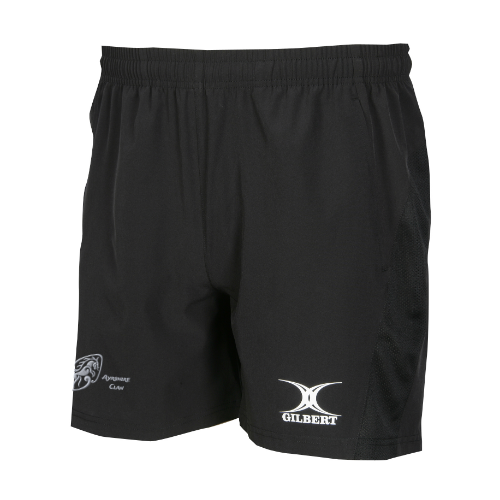 gilbert-rugby-ayrshire-clan-rfc-leisure-short-senior-nero-pantaloncini-tempo-lib image 1
