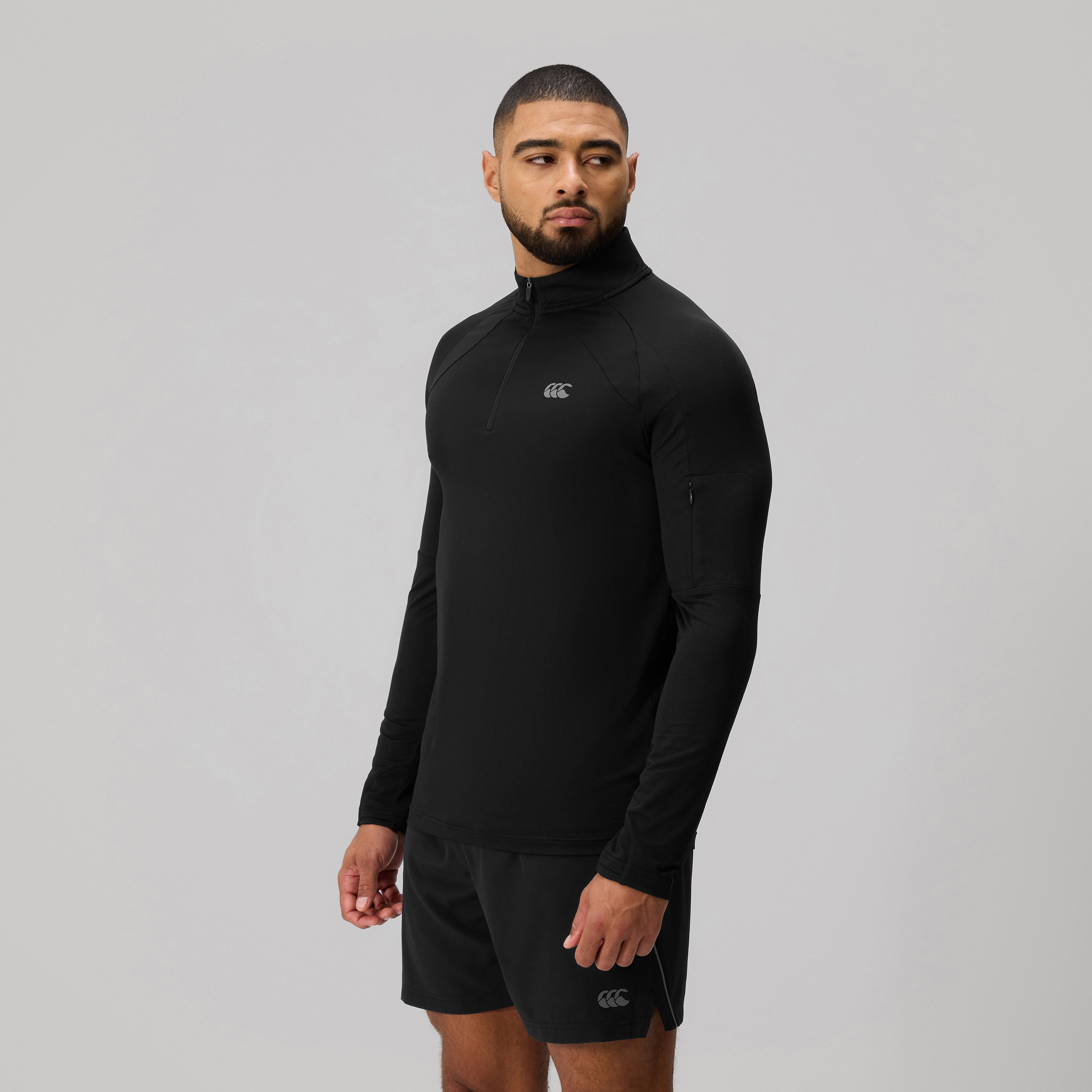 canterbury-tempo-quarter-zip-uomo-nero image 4