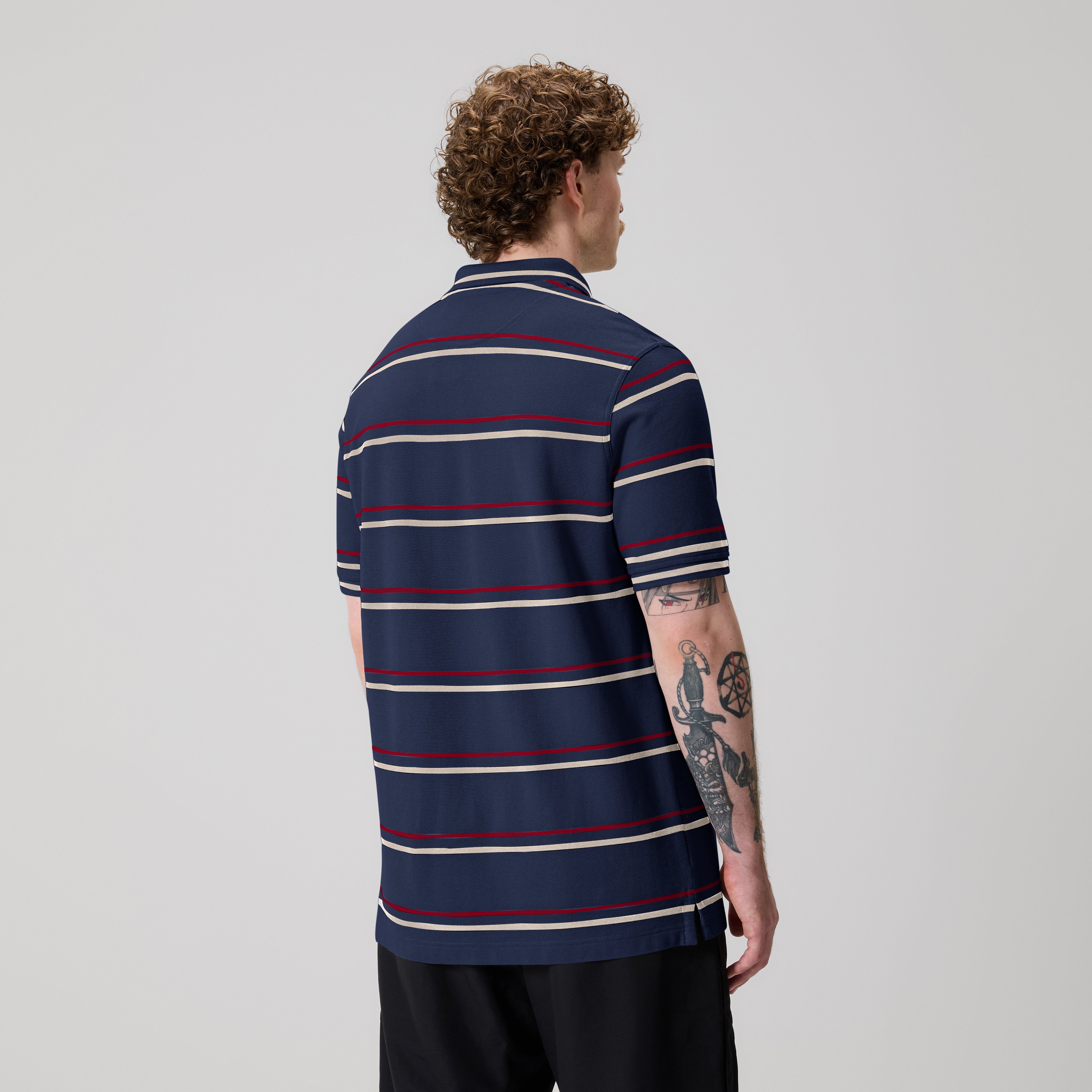 canterbury-multi-stripe-polo-uomo-navy image 2