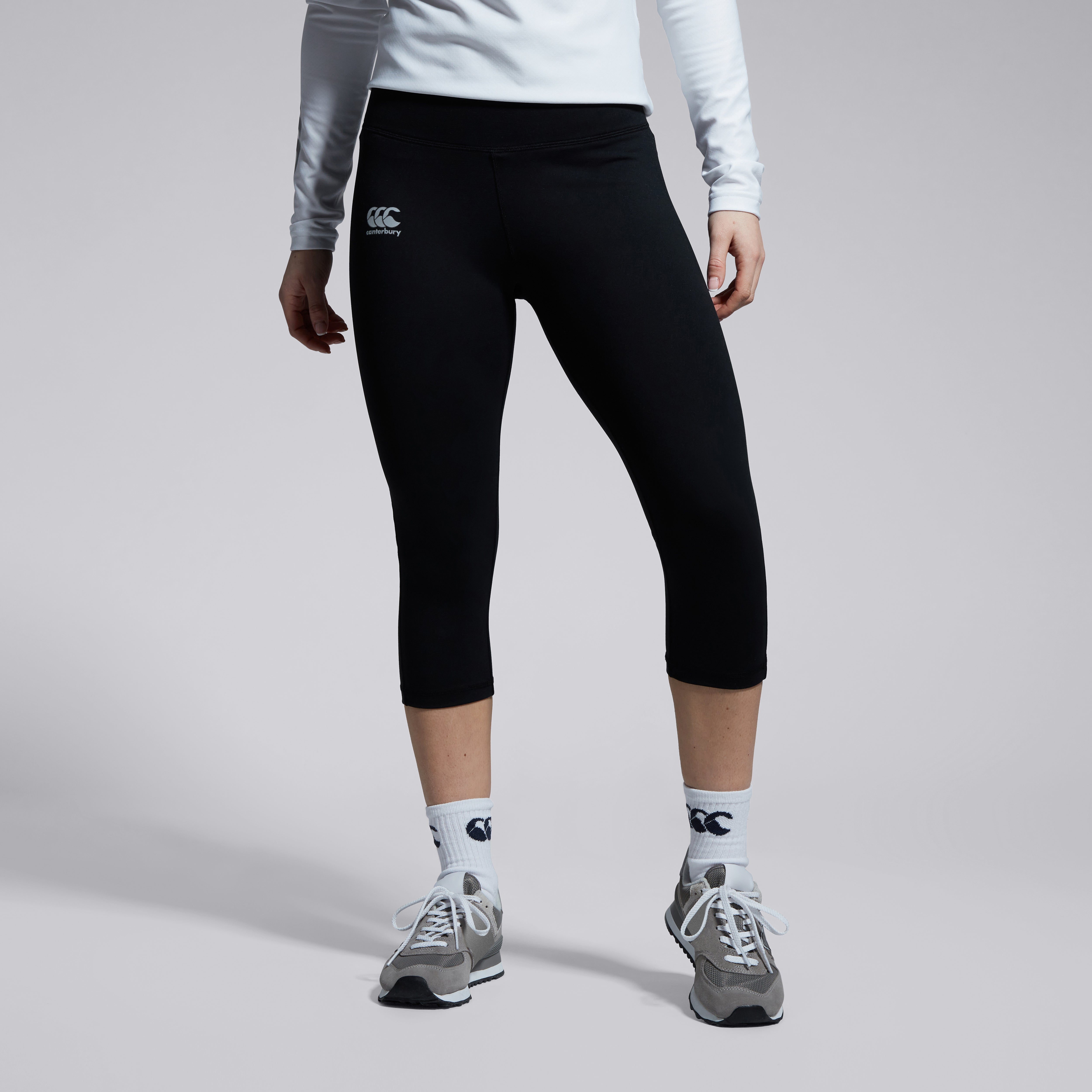 canterbury-donna-vapodri-capri-leggings-nero image 1