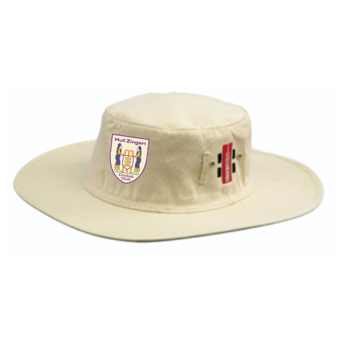 gray-nicolls-sun-hat-adulto-hull-zingari-cc-crema image 1