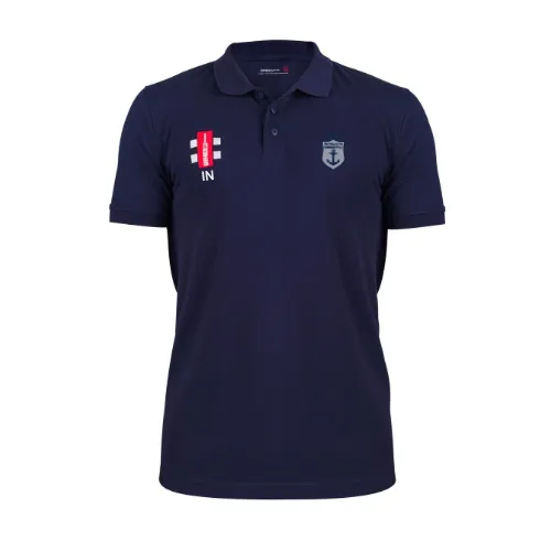 gray-nicolls-portsmouth-community-cc-velocity-polo-manica-corta-senior-blu-navy- image 1