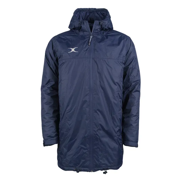 gilbert-rugby-tts-giacca-all-weather-senior-impermeabile-nera-blu-navy image 1