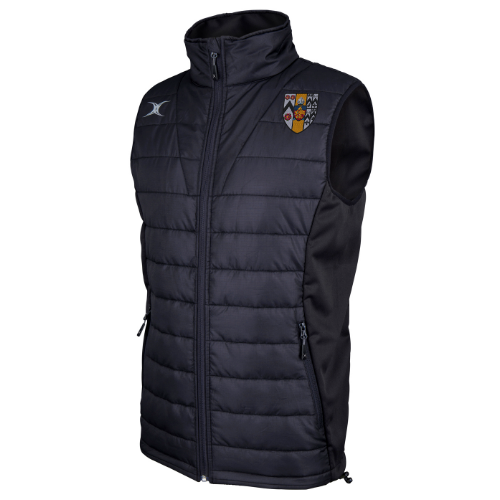 gilbert-rugby-brasenose-college-gilet-smancato-pro-uomo-nero image 1