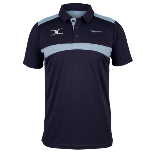 gilbert-rugby-dallaglio-rugby-works-polo-junior-dark-navy-sky-photon image 1