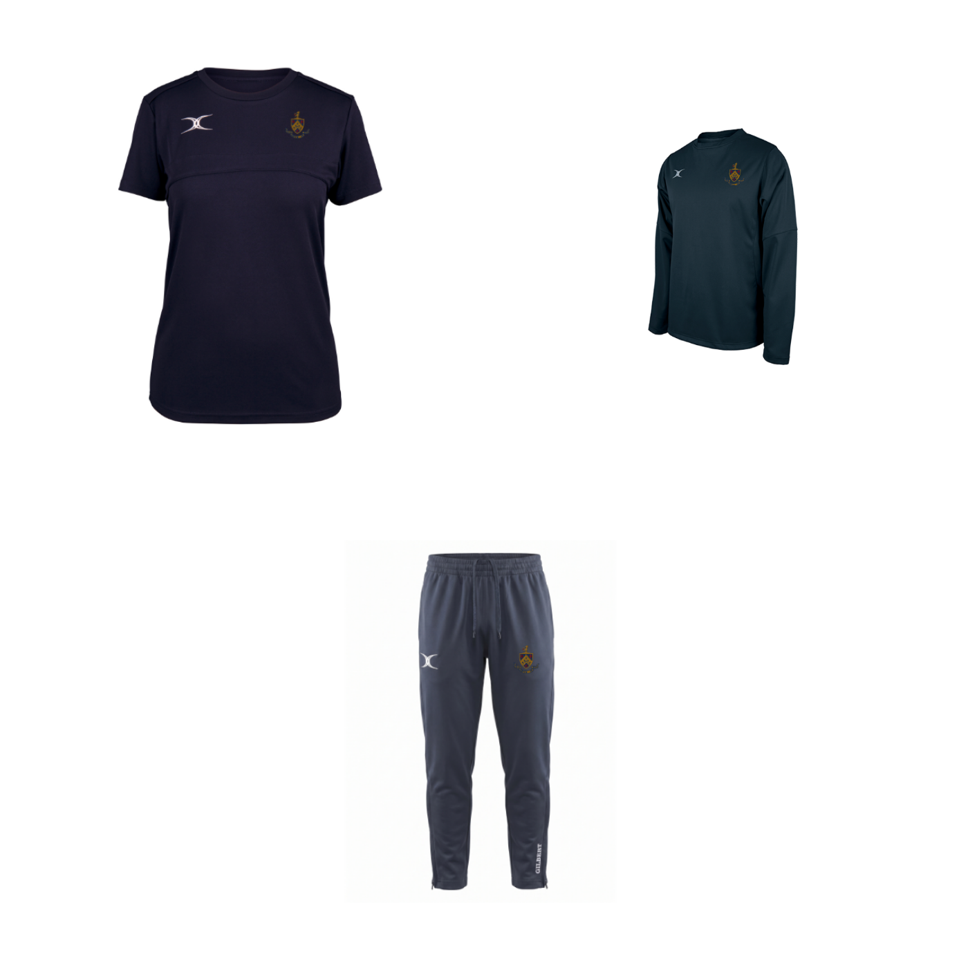 gilbert-rugby-old-crossleyans-rufc-bundle-allenamento-donna image 1