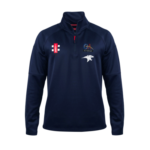 gray-nicolls-old-albanian-cc-junior-pro-thermo-fleece-navy-coach-panthers image 1