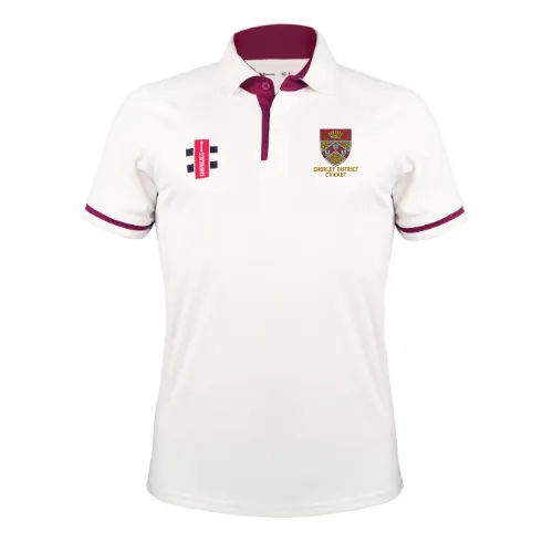 gray-nicolls-pro-performance-v3-maglia-cricket-senior-chorley-district-cc-manica image 1