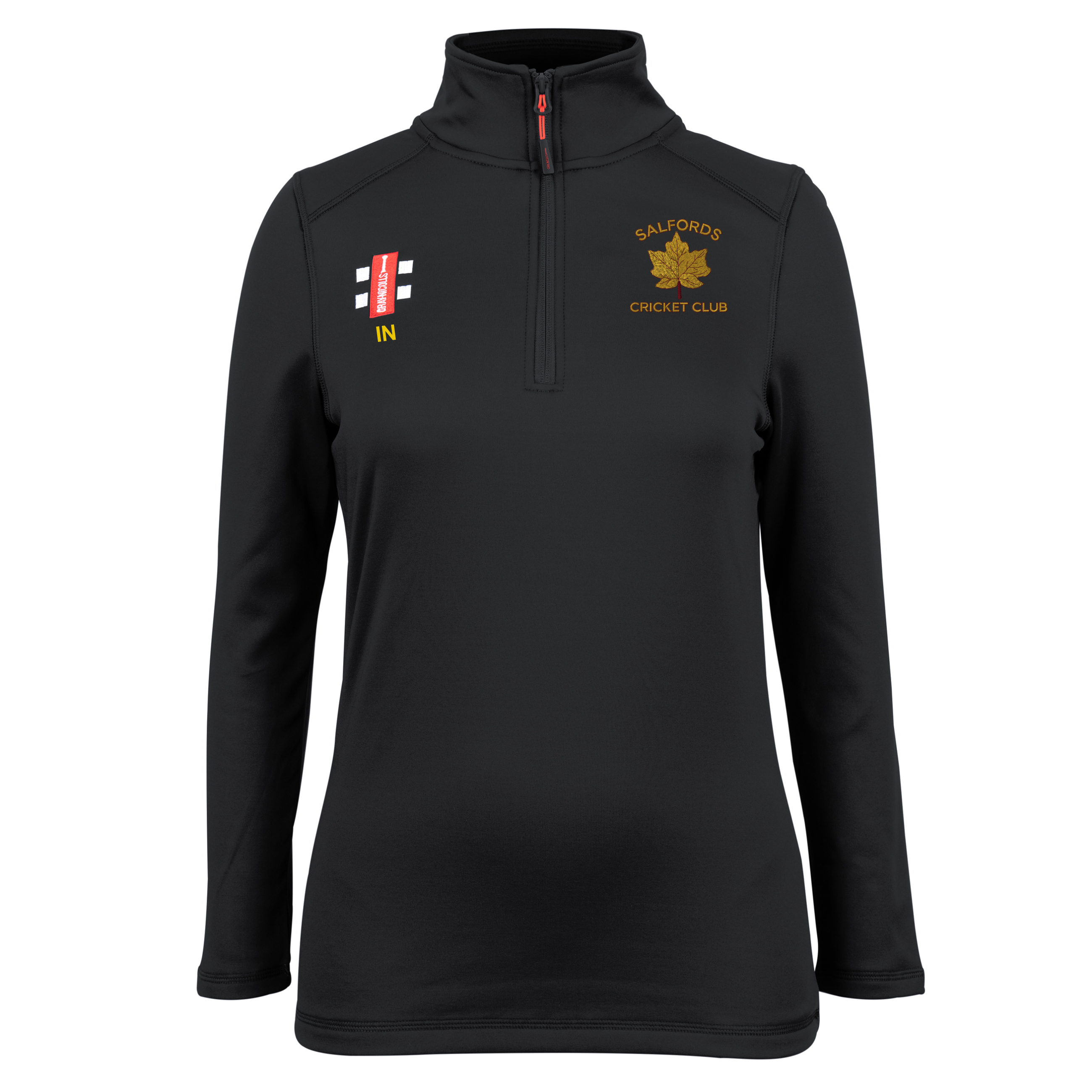gray-nicolls-salfords-cc-storm-pile-fleece-donna-senior-black image 1