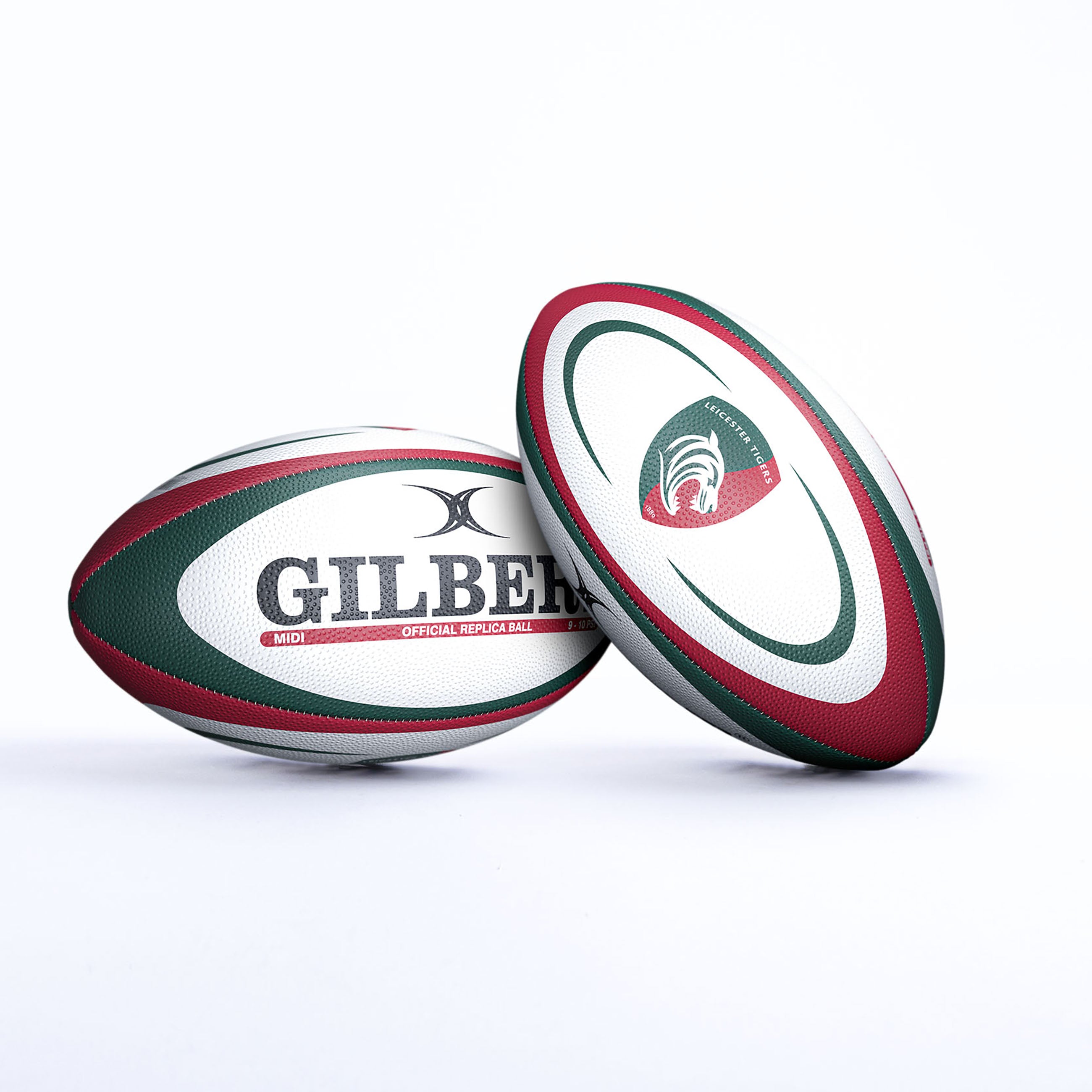 gilbert-rugby-leicester-tigers-replica-ball-pallone-rugby image 8