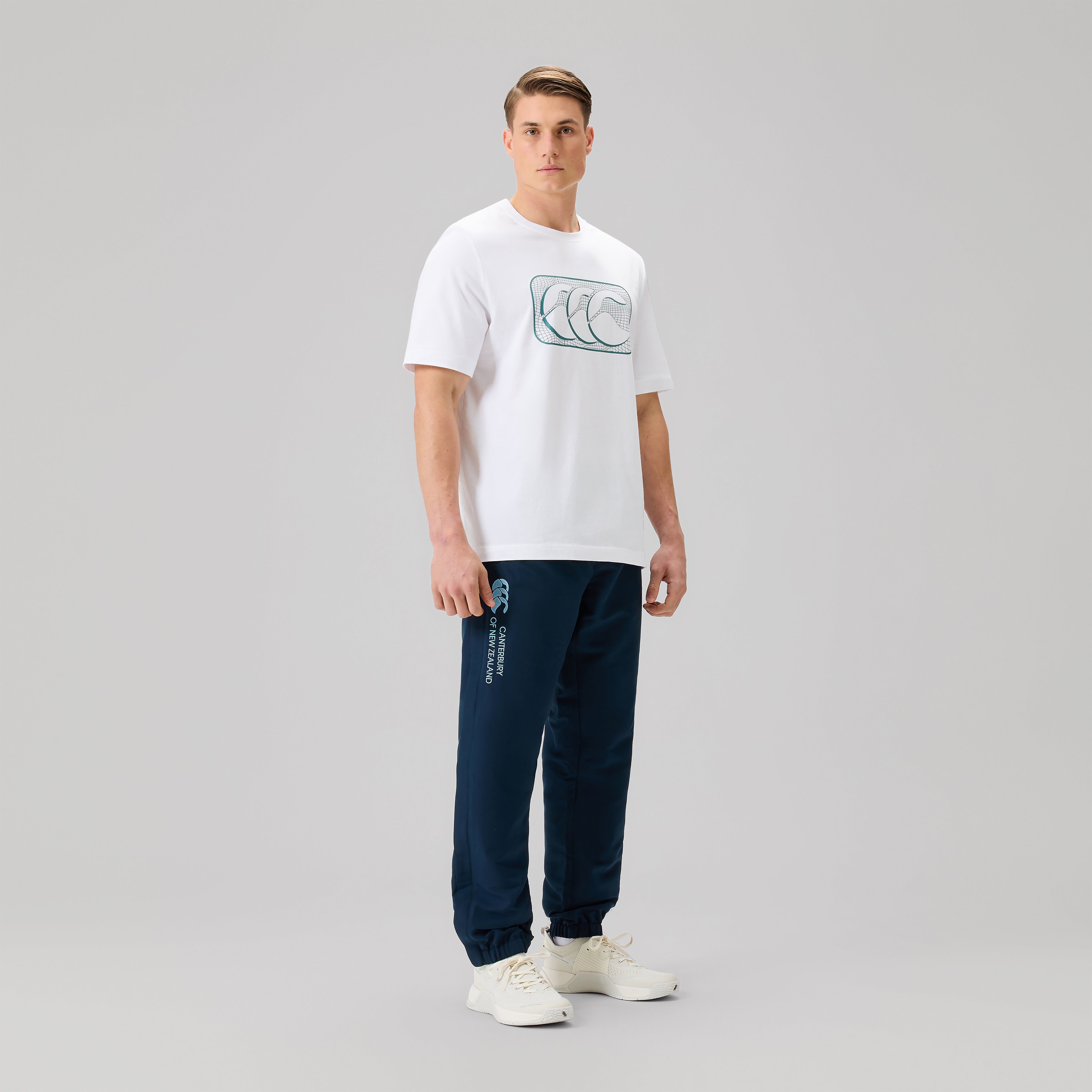 canterbury-fundamentals-stadium-pant-uomo-navy-pink-pantalone-tuta image 2