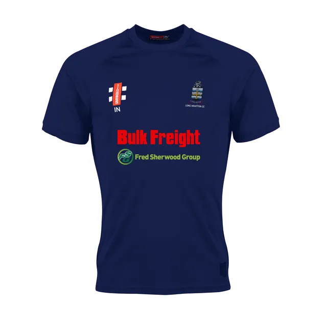 gray-nicolls-matrix-v2-t-shirt-manica-corta-senior-long-whatton-cc-blu-navy image 1