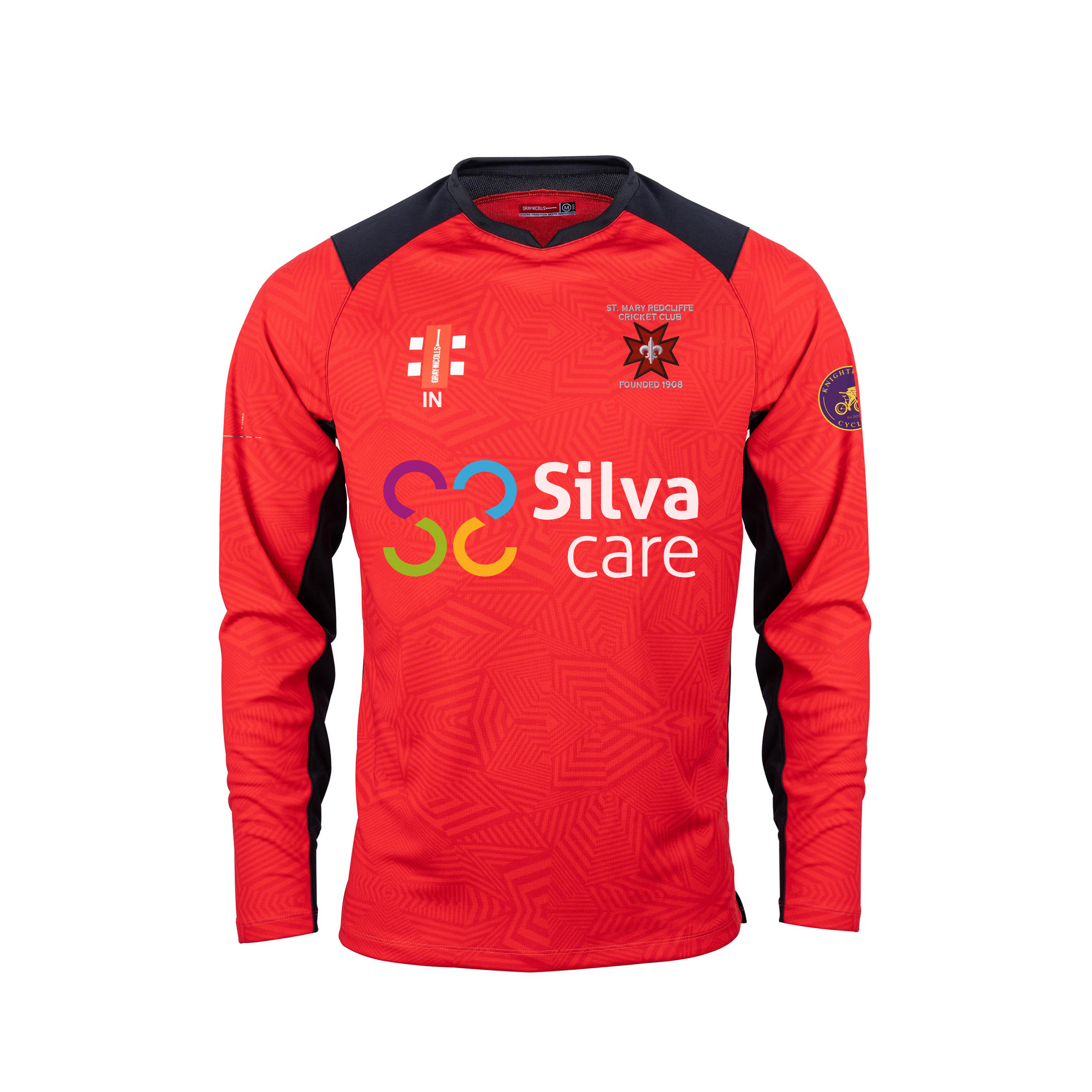 gray-nicolls-st-mary-redcliffe-maglia-pro-performance-t20-manica-lunga-senior-ro image 1