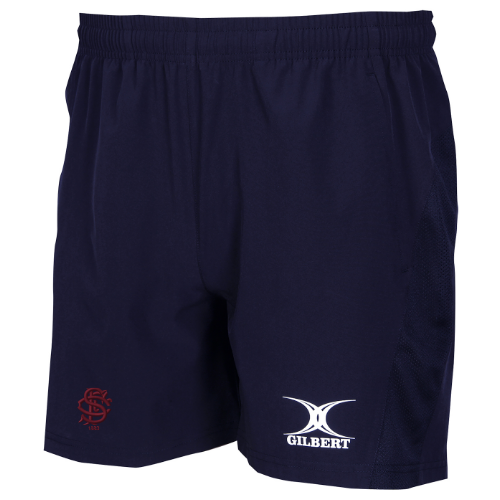 gilbert-rugby-sidcup-rfc-pro-pantaloncini-leisure-bambino-blu-navy image 1