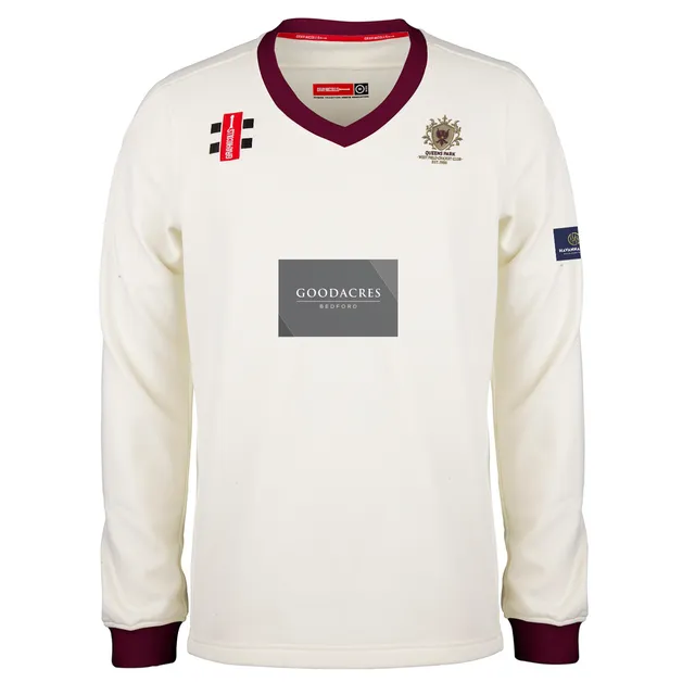 gray-nicolls-queens-park-westfield-bambino-pro-performance-maglione-match-avorio image 1