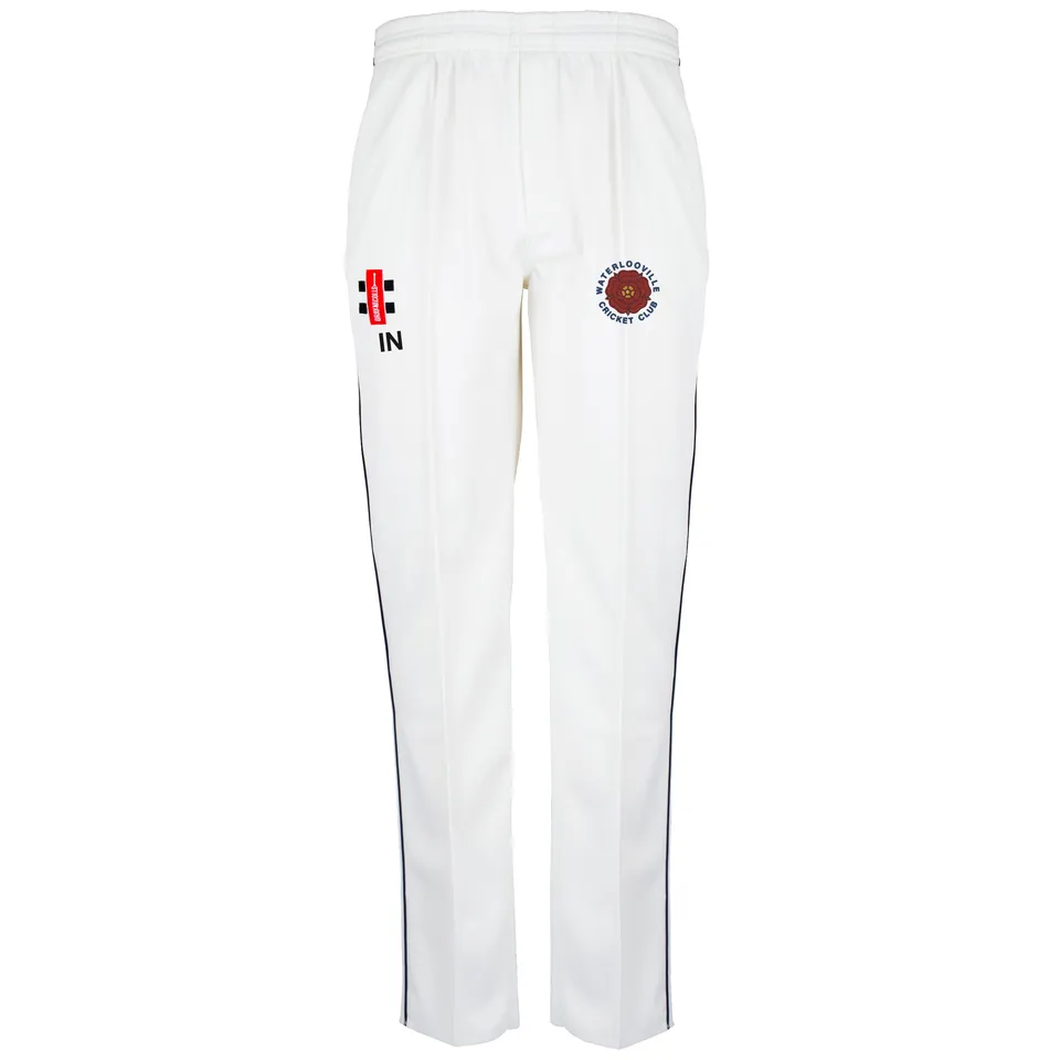 gray-nicolls-waterlooville-senior-pantaloni-cricket-matrix-v2-avorio-navy image 1