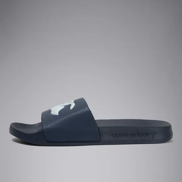 canterbury-wide-fit-slide-ciabatte-piscina-adulto-unisex-bianco-navy image 1