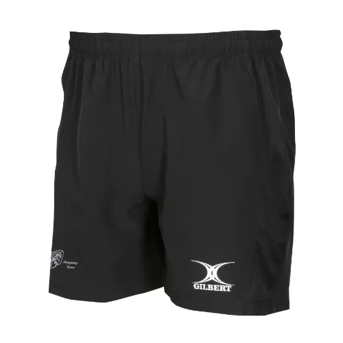 gilbert-rugby-ayrshire-clan-rfc-donna-shorts-leisure-nero image 1