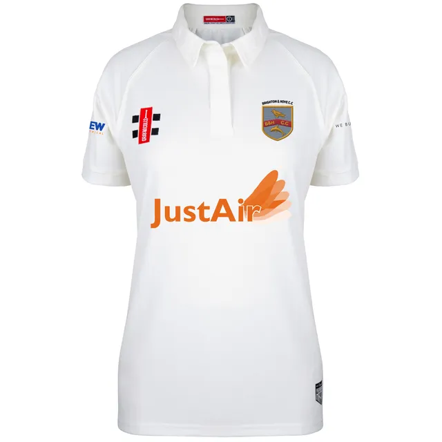 gray-nicolls-matrix-v2-maglia-cricket-manica-corta-brighton-hove-cc-donna-adulto image 1