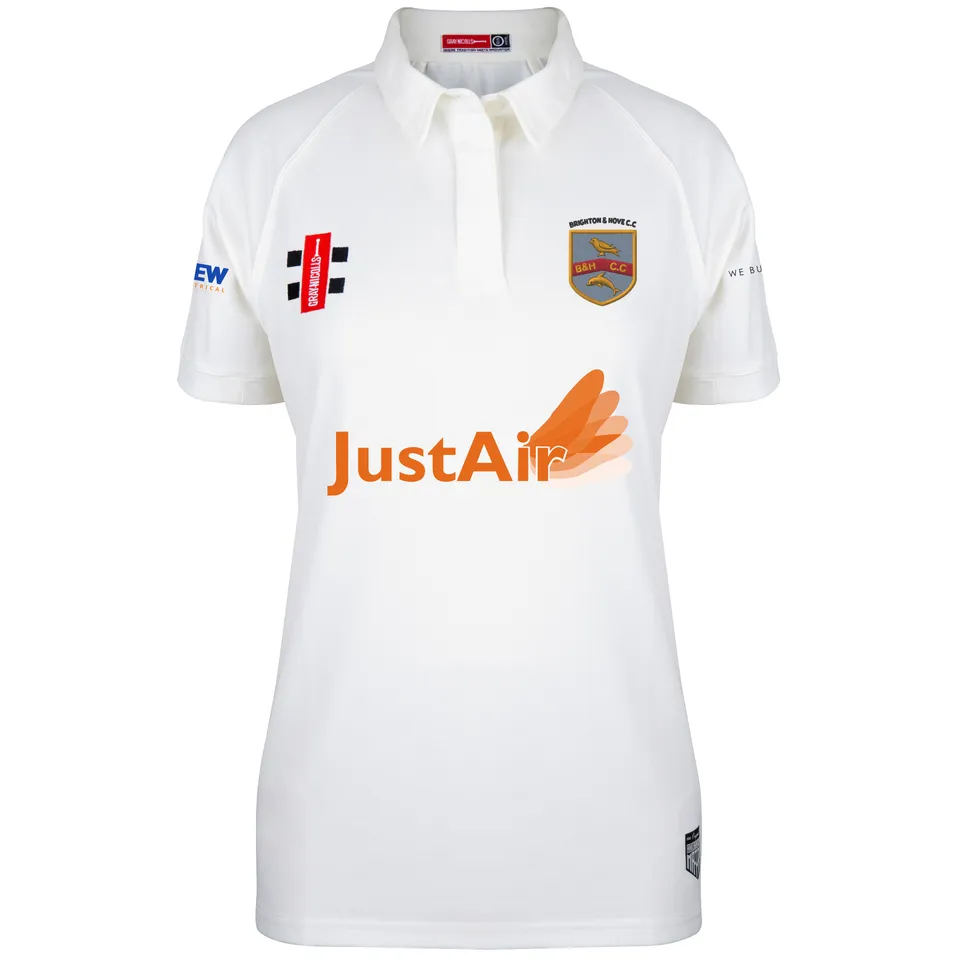 gray-nicolls-matrix-v2-maglia-cricket-manica-corta-brighton-hove-cc-donna-adulto image 1