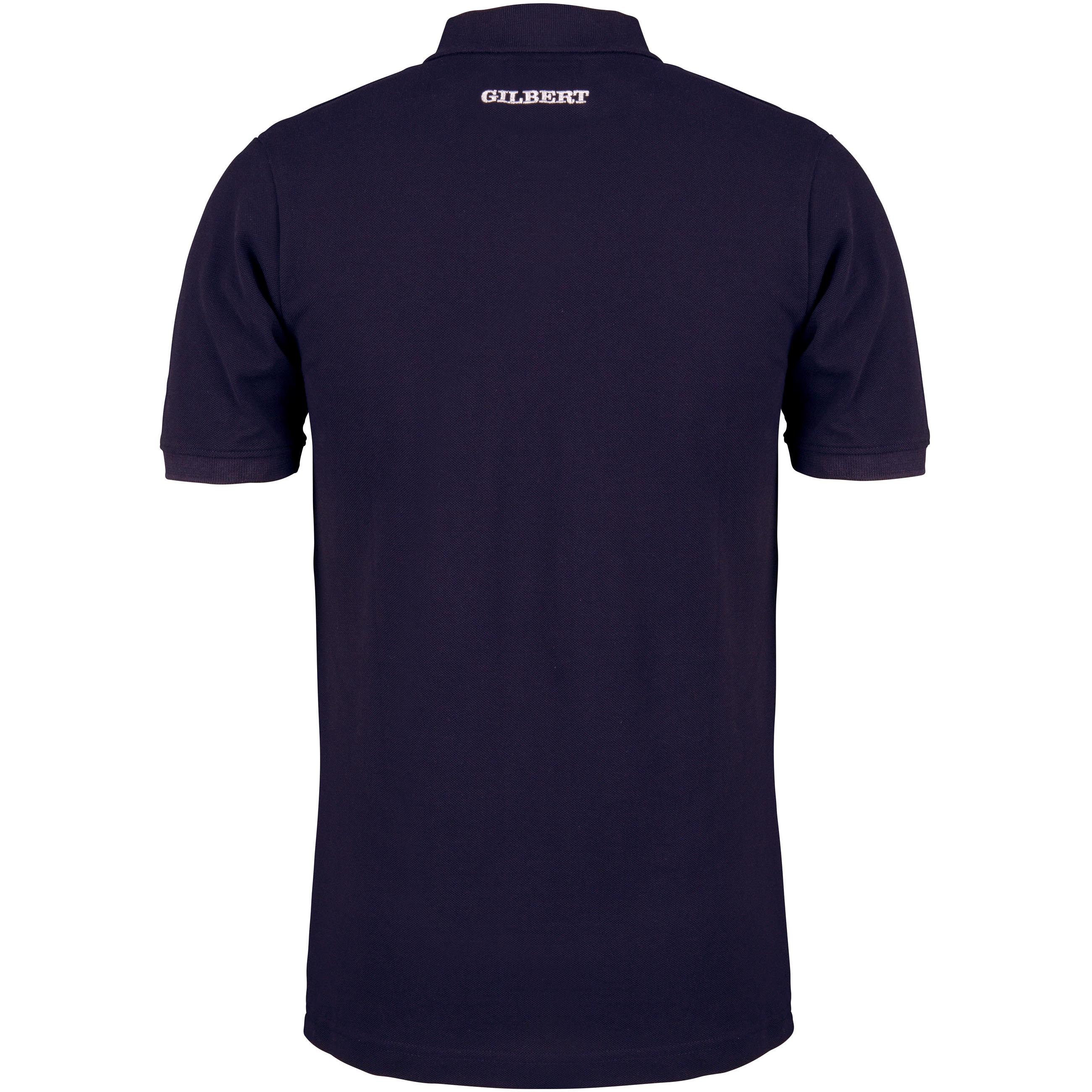 gilbert-rugby-quest-polo-uomo-nero-blu-navy-bianco image 5